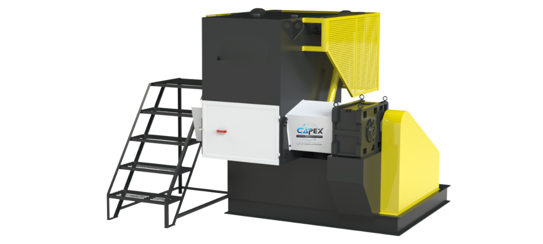 SINGLE SHAFT SHREDDER MACHINE