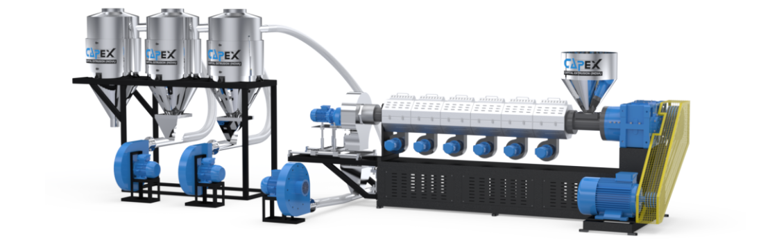High Speed Recycling Extruder